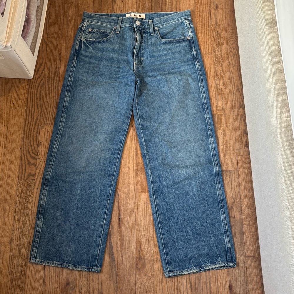 AMO Billie Jean in blue denim